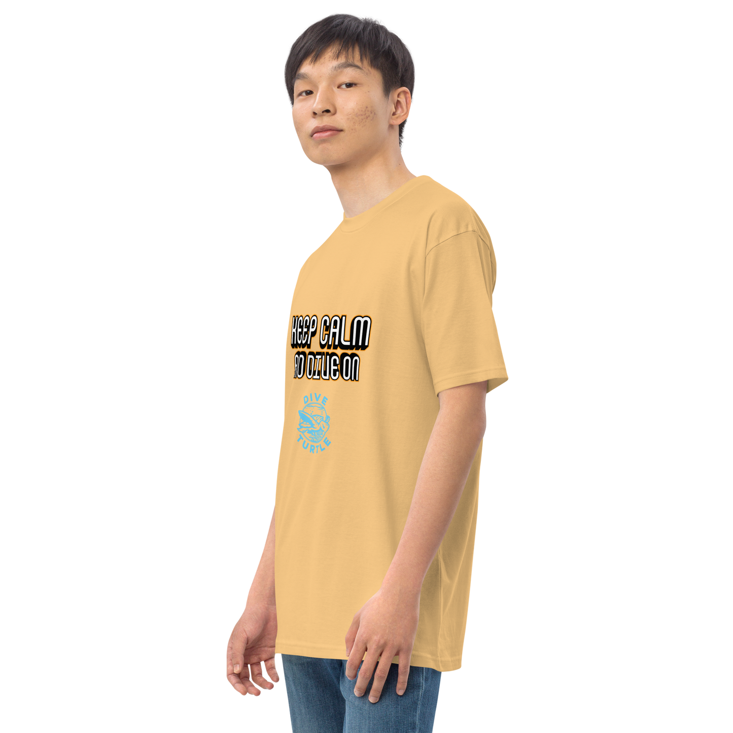 Men's Keep Calm and Dive On Tee