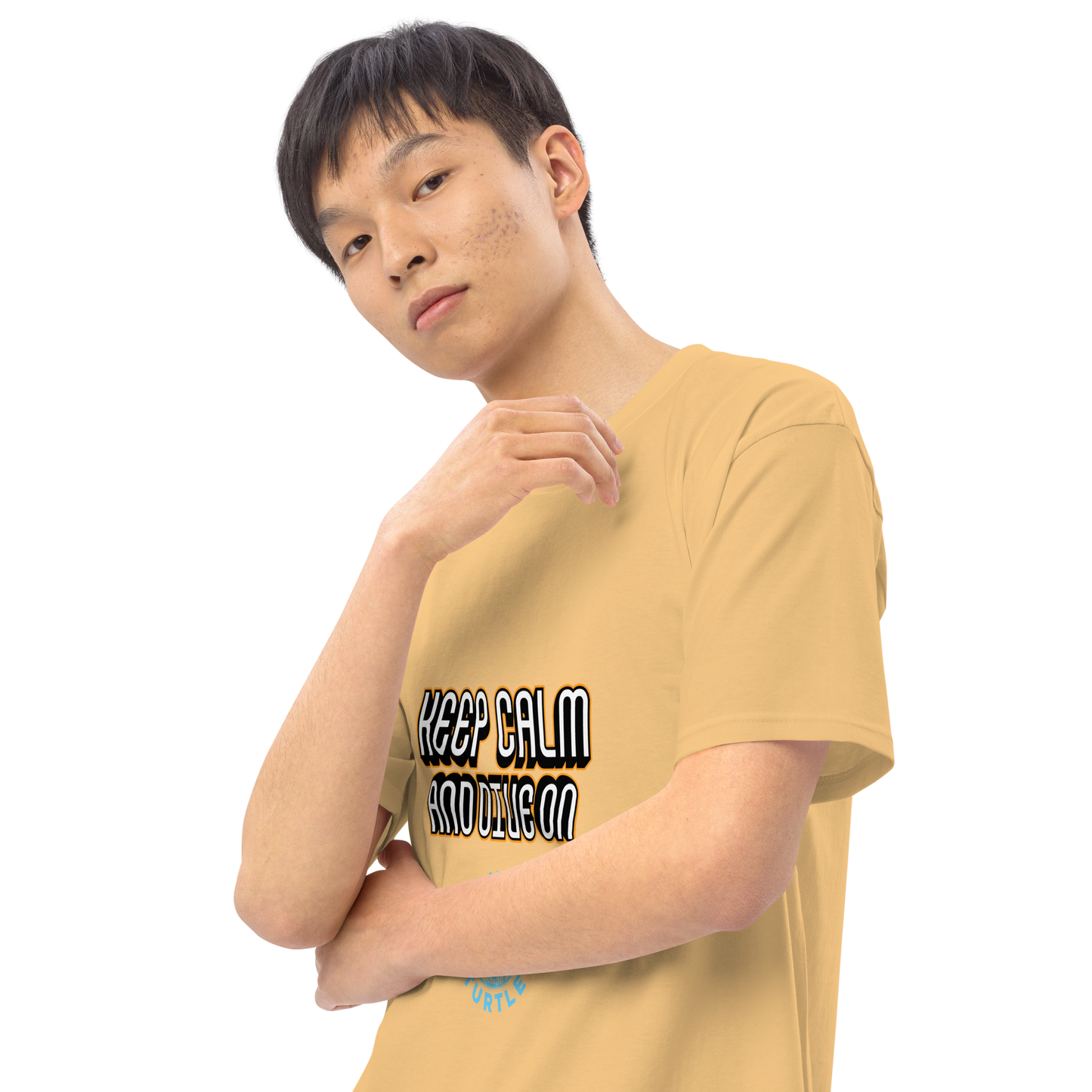 Men's Keep Calm and Dive On Tee