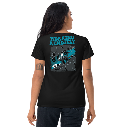 Women's Working Remotely Tee