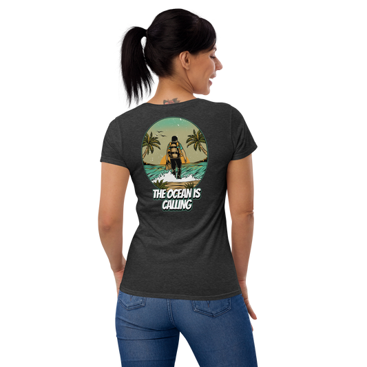 Women's Ocean is Calling Tee