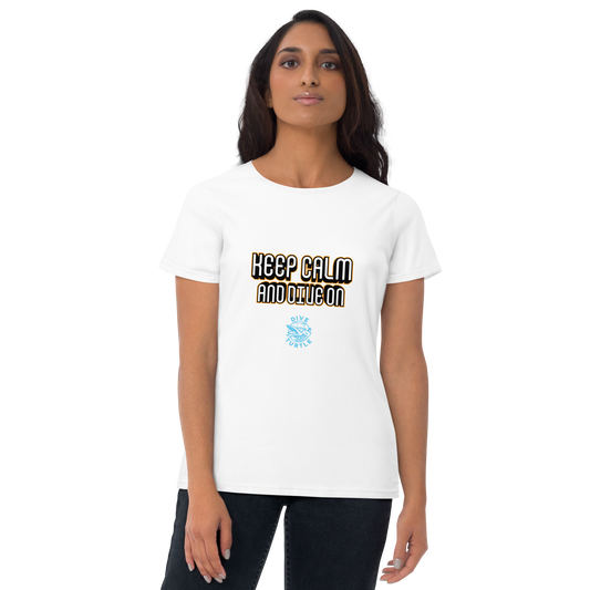 Women's Keep Calm and Dive On Tee